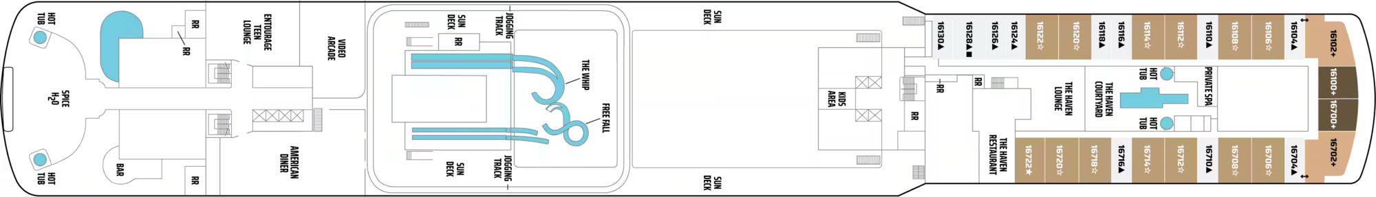 Deck 16 plan